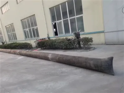 Upotreba gumenih zračnih jastuka (brtveni prsten, prsten za apsorpciju udara)...